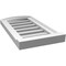Ekena Millwork Arch Top Surface Mount PVC Gable Vent w/ 2"W x 2"P Brickmould Sill Frame, 12"W x 20"H GVPAR12X2003SN - alternate 4